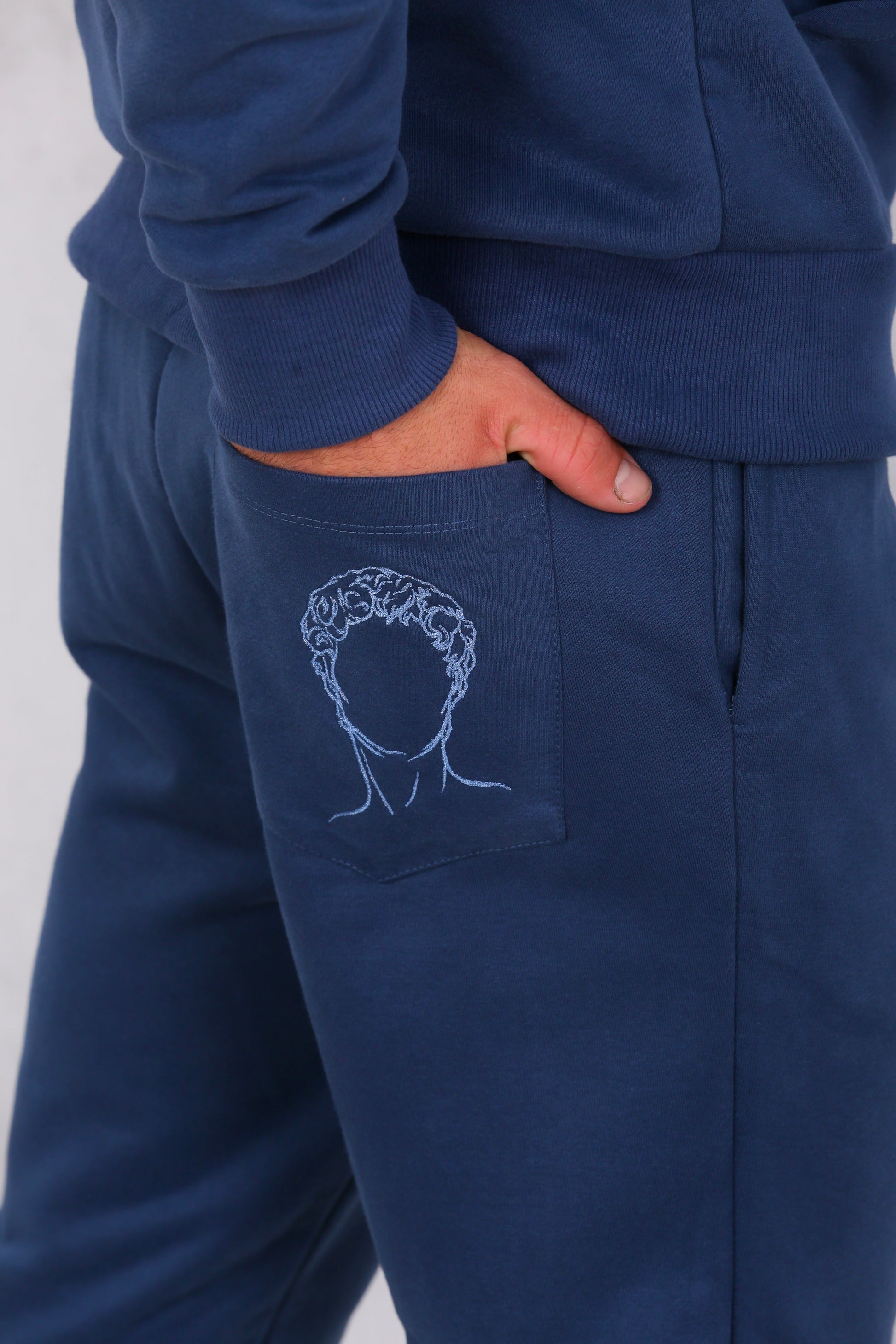 No face - Jeans blue